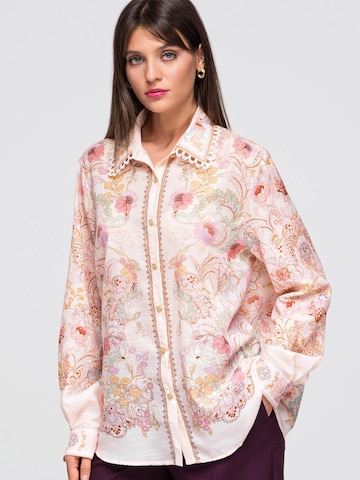 Chemisier Ombre en rose : devant