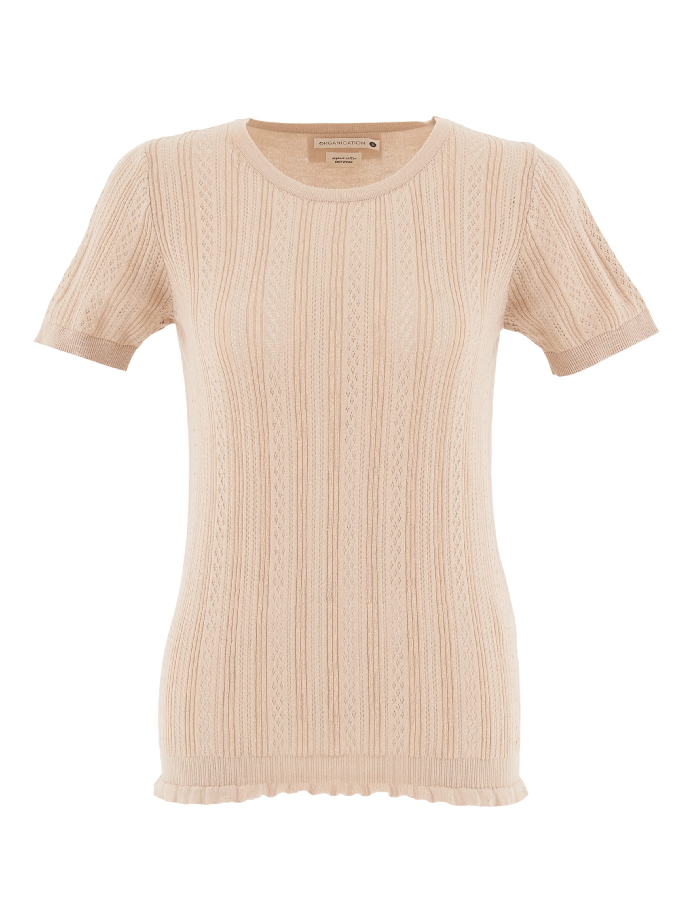Organication Sweater in Beige: front