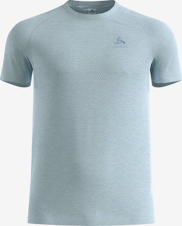 ODLO Funktionsshirt 'ESSENTIAL SEAMLESS' in Blau: Vorderseite