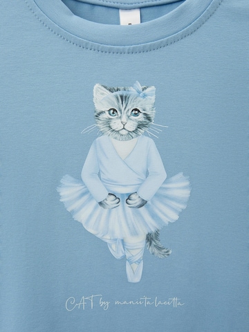 Cat e Lolette Bluser & t-shirts 'Ballerina Cat' i blå