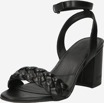 ESPRIT Strap Sandals in Black: front
