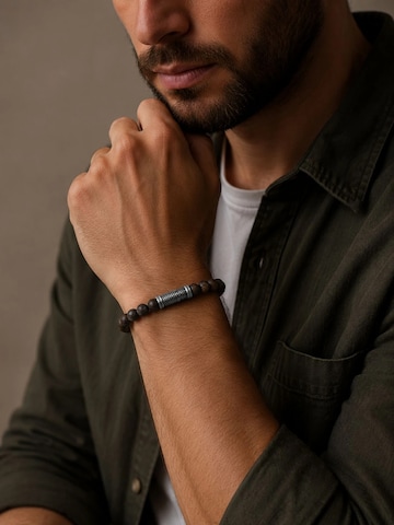 Kingka Bracelet 'Urban Rocks' in Brown