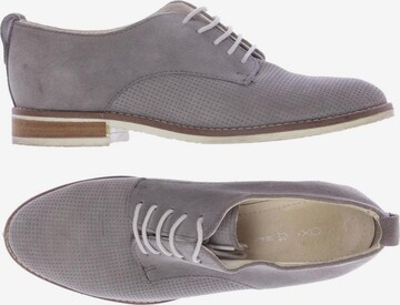 COX Flats & Loafers in 38 in Grey: front