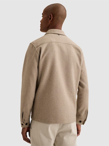 VANGUARD Regular Fit Skjorte 'Overshirt with button closure and chest pockets' i grå