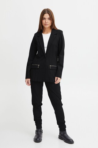 PULZ Jeans Blazer 'KIRA' in Black