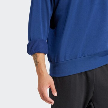 ADIDAS SPORTSWEAR Sports sweatshirt 'Feelcozy' in Blue
