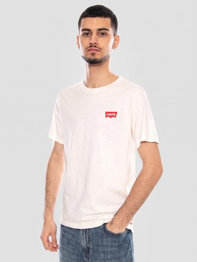 LEVI'S ® Shirt 'SS Relaxed Fit Tee' in S in de kleur Wit, Productweergave