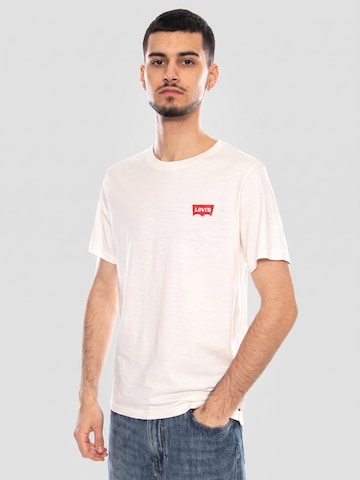 LEVI'S ® Shirt 'SS Relaxed Fit Tee' in Wit: voorkant