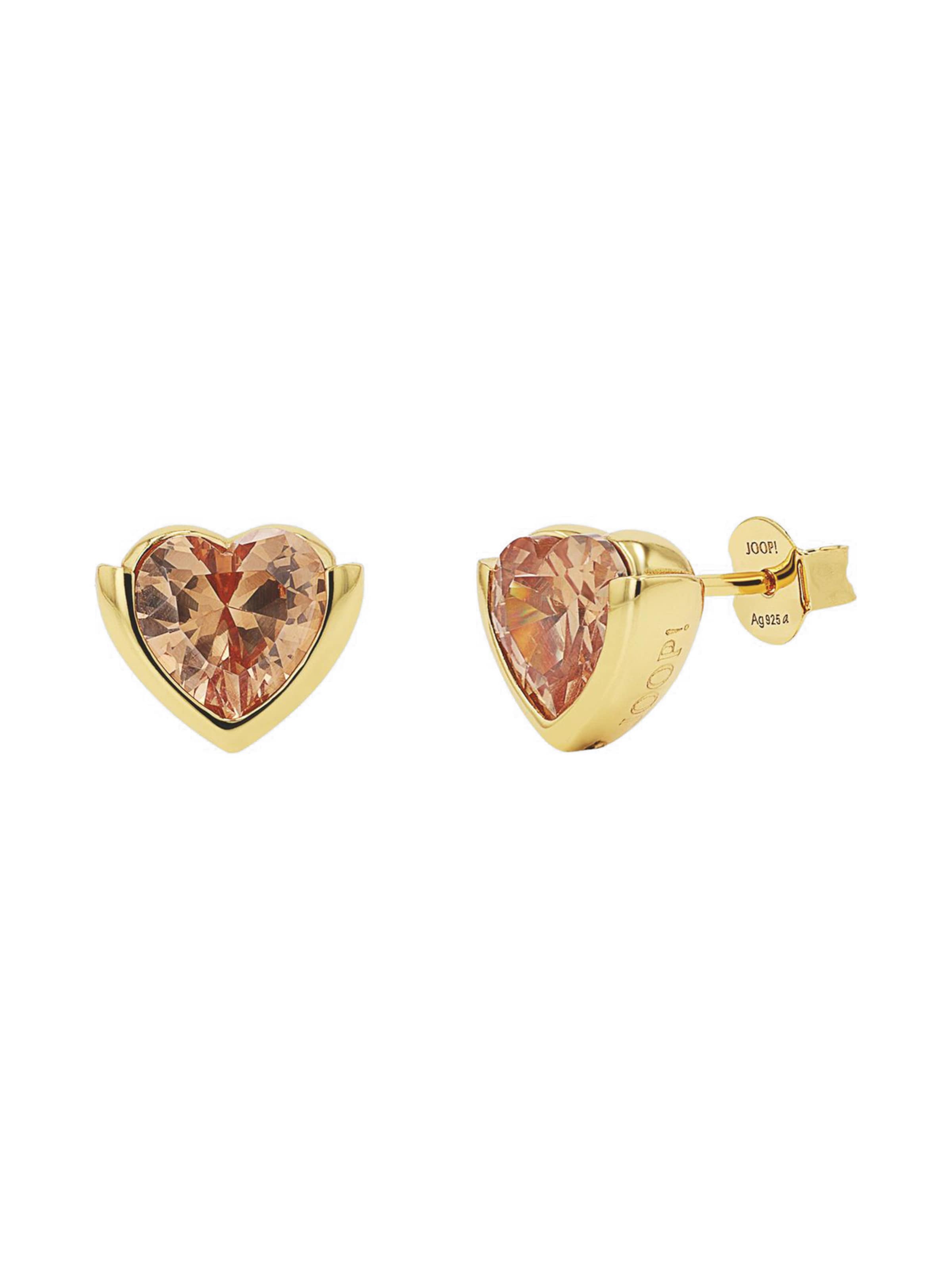 Boucles d'oreilles JOOP! en or : devant