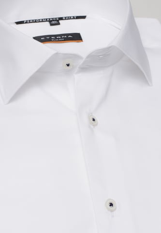 ETERNA Slim fit Button Up Shirt in White