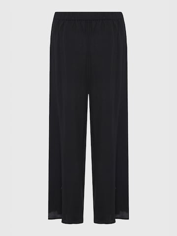 Wide leg Pantaloni di Funky Buddha in nero