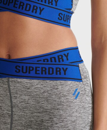 Superdry Skinny Workout Pants in Grey