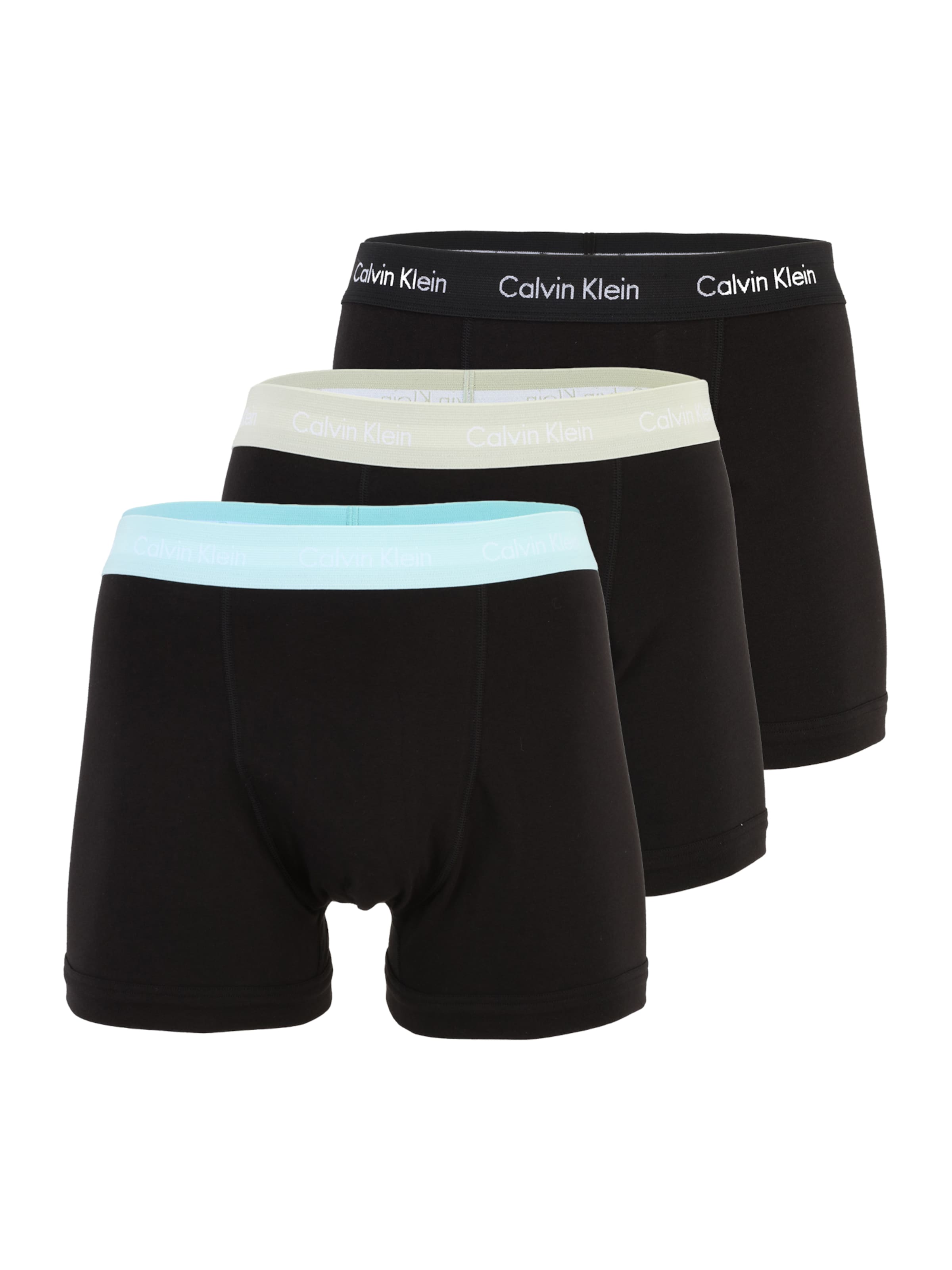 Calvin Klein Underwear Boxer shorts in XL in Aqua / Pastel green / Black / White, Item view