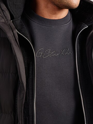 G-STAR Sweatshirt 'Autograph' in Grau