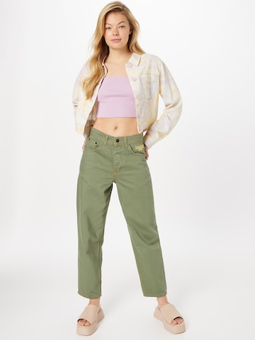 HOMEBOY Loose fit Pants 'x-tra BAGGY Twill' in Green