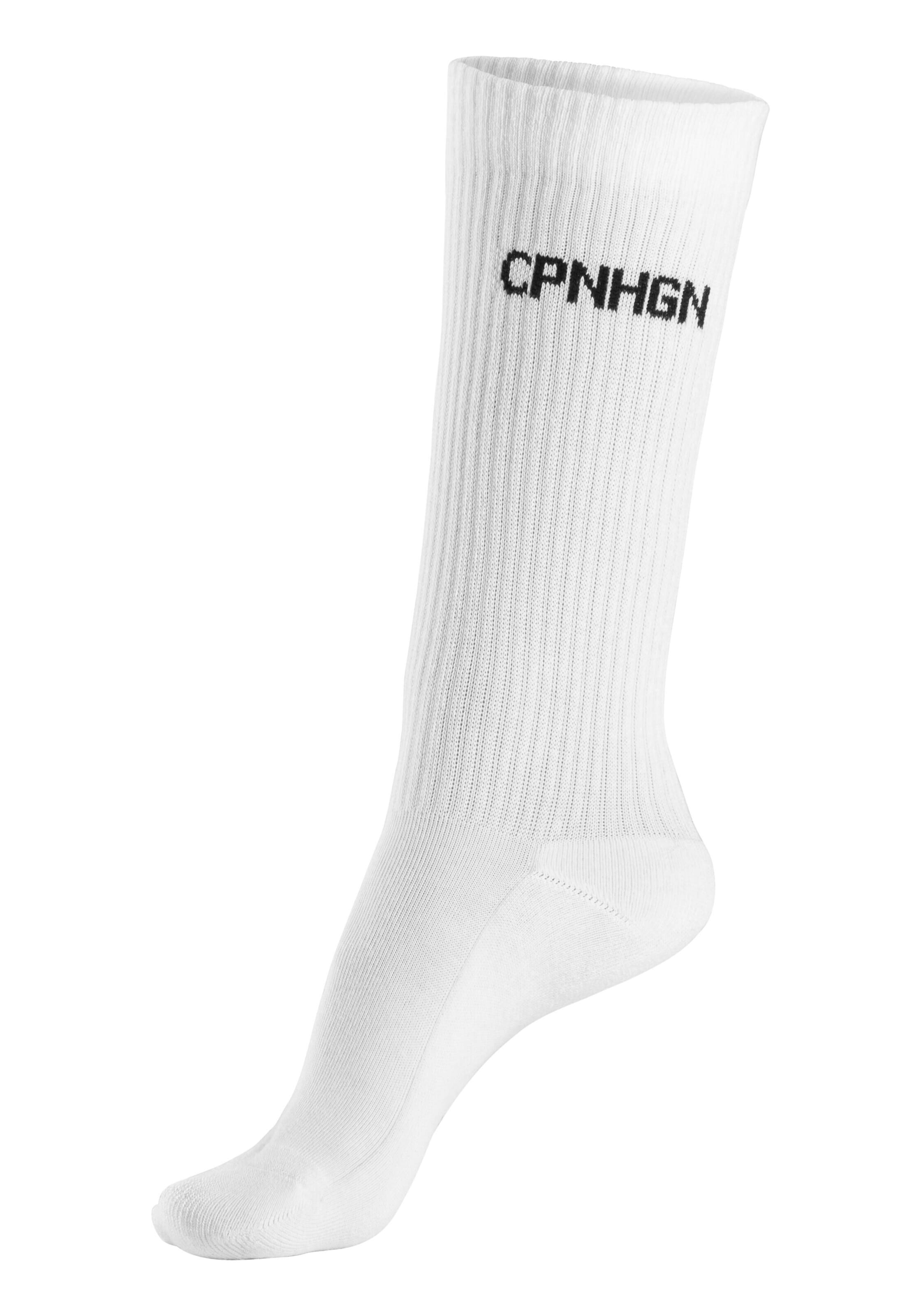 Șosete sport de la Copenhagen Studios pe alb