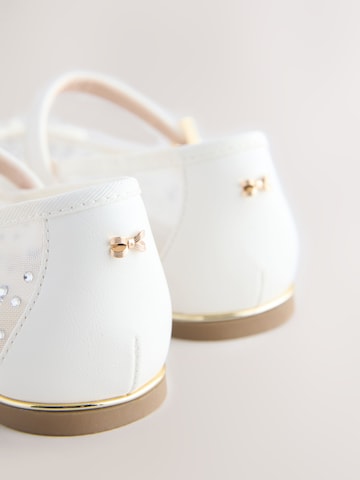 Ballerines Baker by Ted Baker en blanc