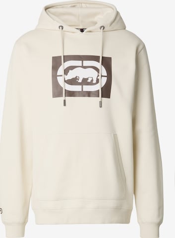 Sweat-shirt Ecko Unlimited en blanc : devant