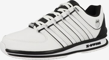 Baskets basses 'Rinzler' K-SWISS en blanc : devant