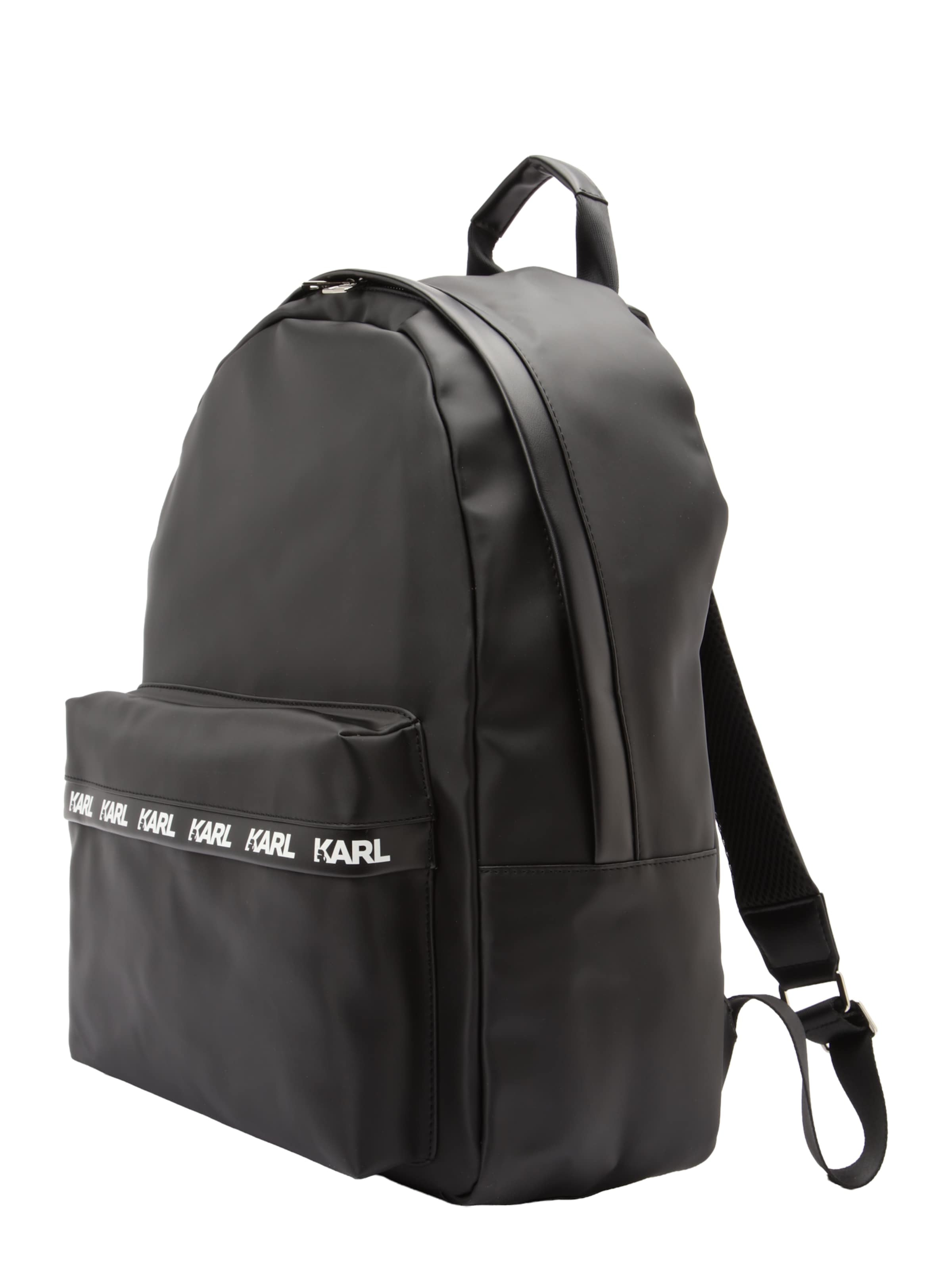 Karl Lagerfeld Backpack in Black: side