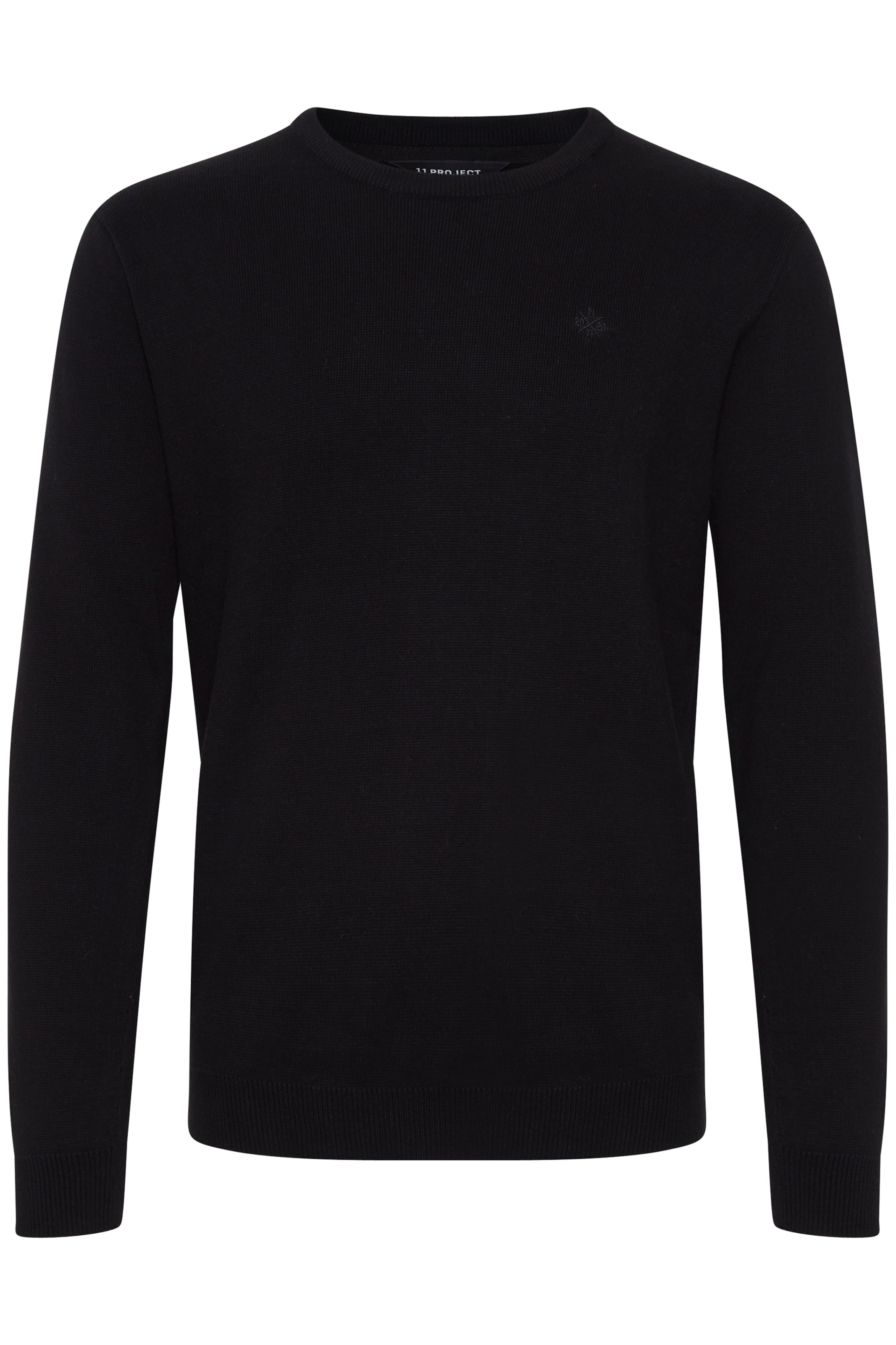 11 Project Pullover 'SANDRO' in Schwarz: Vorderseite