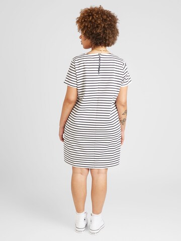 Vero Moda Curve Jurk 'CABBY' in Wit