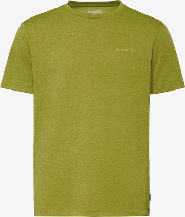 VAUDE Funktionsshirt 'Essential' in Grün: Vorderseite