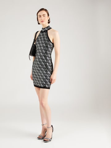 GUESS Knitted dress 'CELESTE QUATTRO' in Black: front