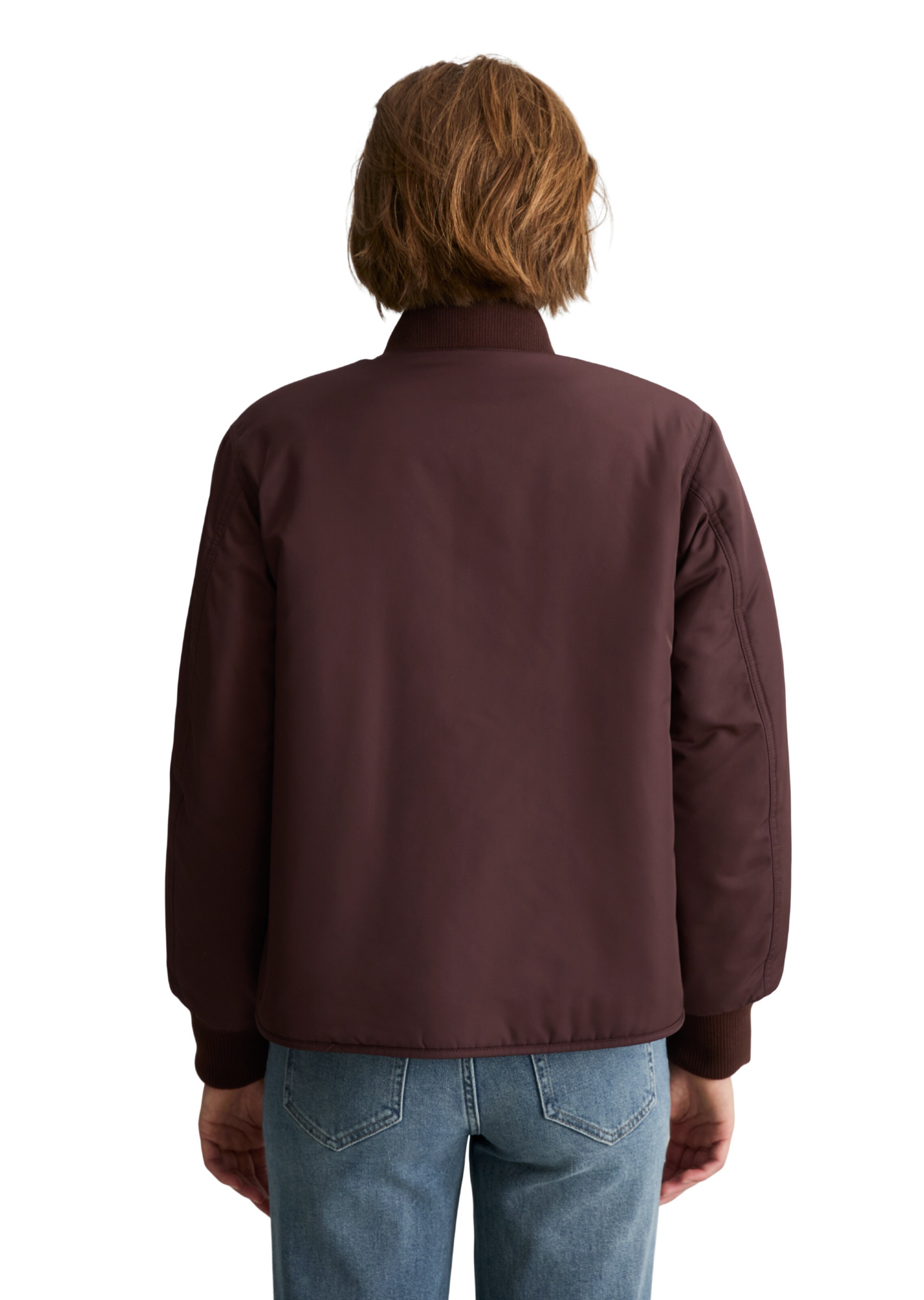 Marc O'Polo DENIM Tussenjas in Bruin: terug