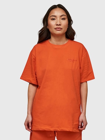 THE ODDS T-Shirt 'Regular Fit T-Shirt/ alphabet' in Orange