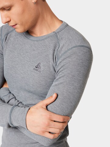 ODLO Performance Shirt 'Active Warm Eco' in Grey