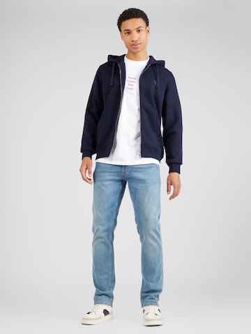 GUESS - Casaco em moletão 'BROOKS' em azul