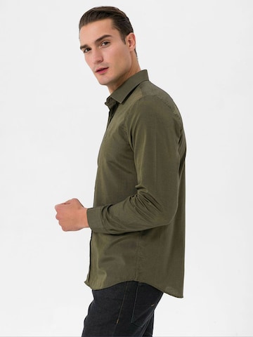 Daniel Hills Regular Fit Regular Fit Shirt in Grün