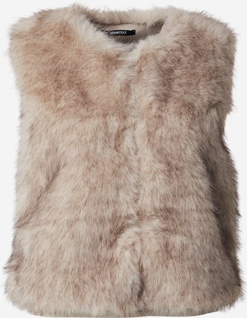 Gina TricotPrsluk - bež boja: prednji dio