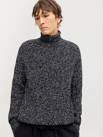 JACK & JONES Pullover 'JORBLEECKER' i blå