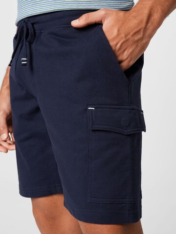 Key Largo Regular Cargo trousers 'DESTINY' in Blue