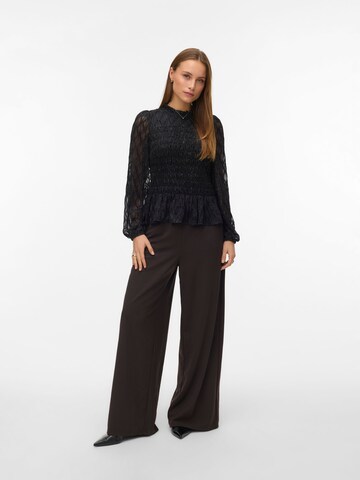 VERO MODA Wide Leg Bukser 'VMLiva' i brun
