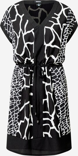 Rochie DKNY pe negru / alb, Vizualizare produs