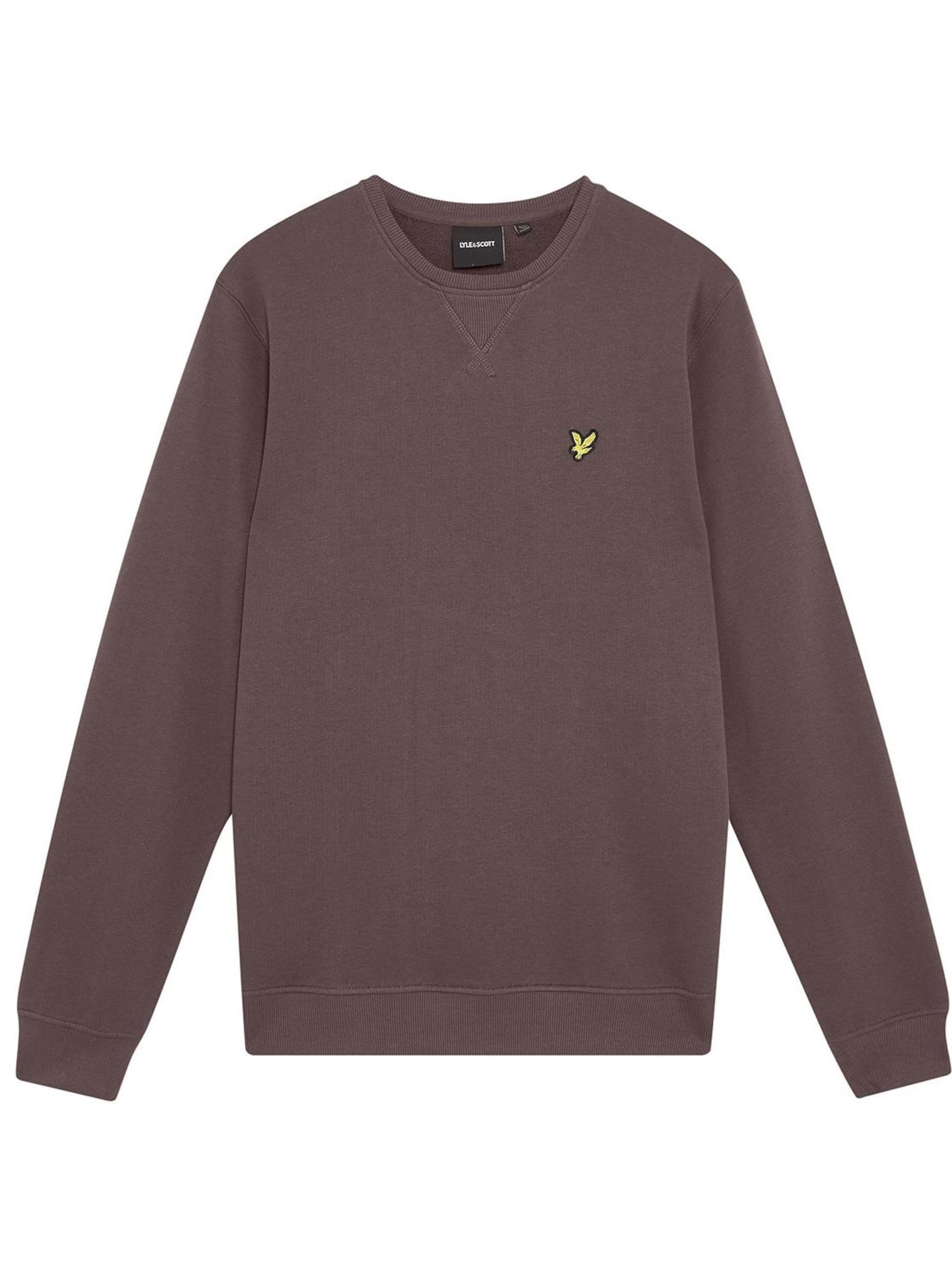 Felpa di Lyle & Scott in marrone: frontale