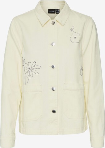 VERO MODA Between-Season Jacket 'VILJA' in Yellow: front