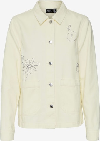 VERO MODA Between-Season Jacket 'VILJA' in Yellow: front