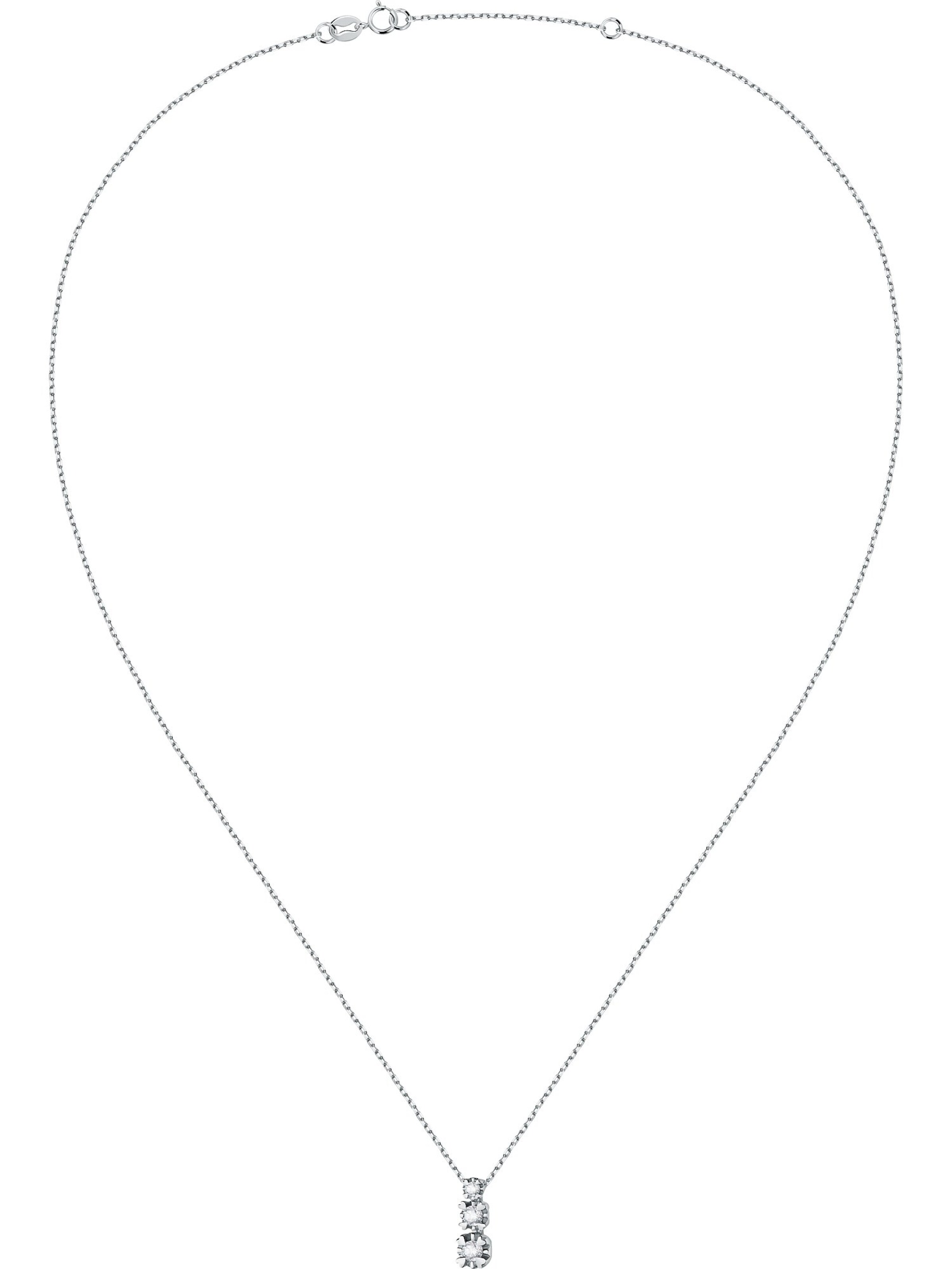 CHRIST Necklace in Transparent / White, Item view