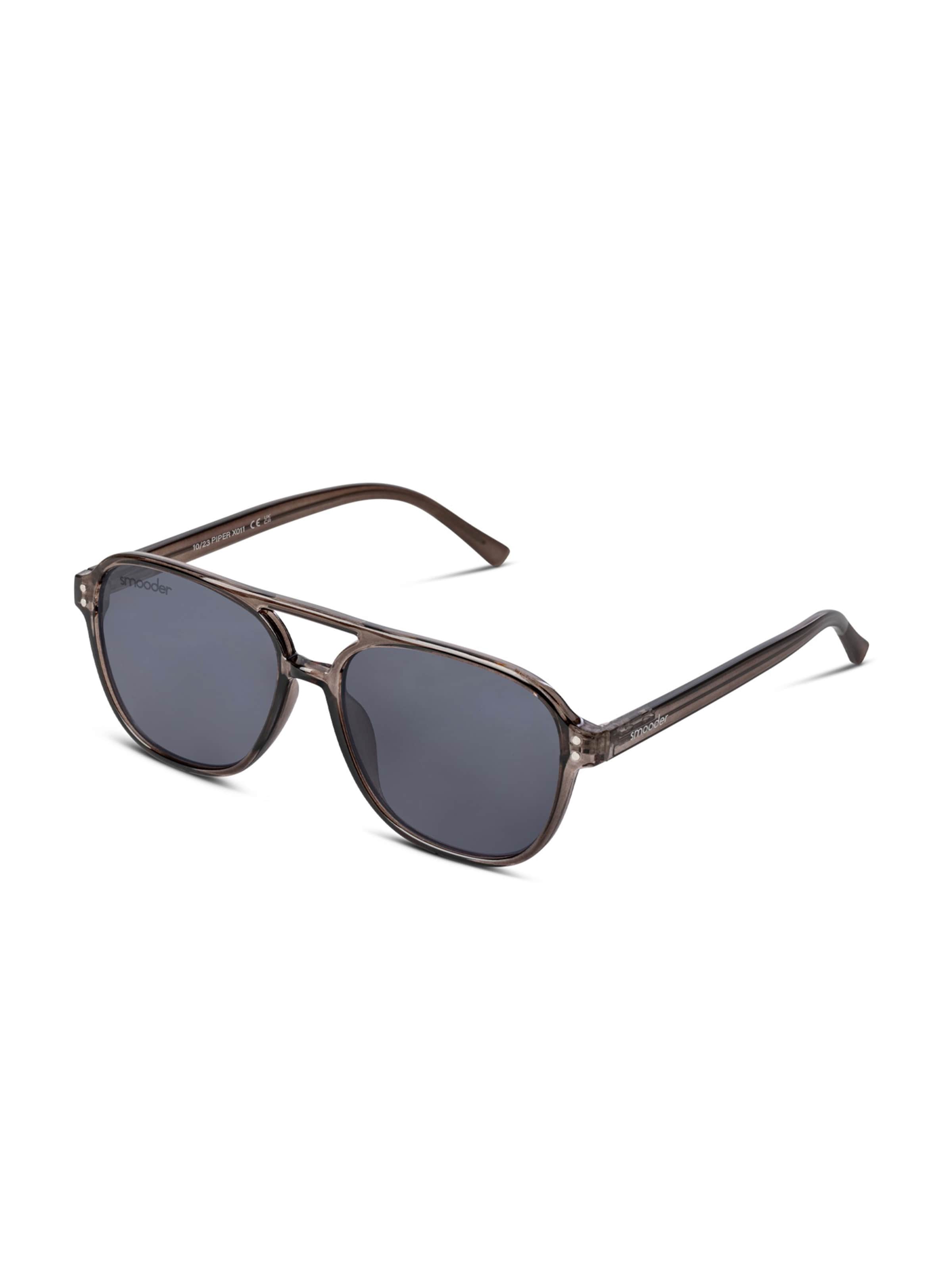Smooder Sonnenbrille 'Piper Sun'‌‌‌ in Grau: Vorderseite