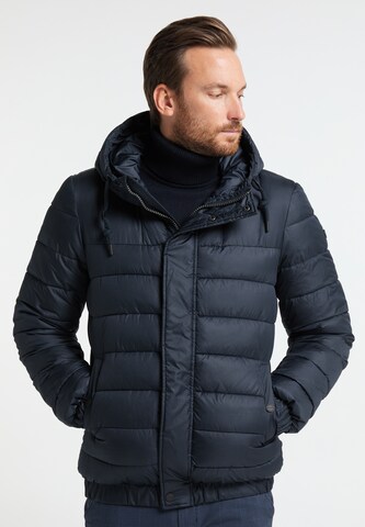 DreiMaster Klassik Winter Jacket in Blue: front