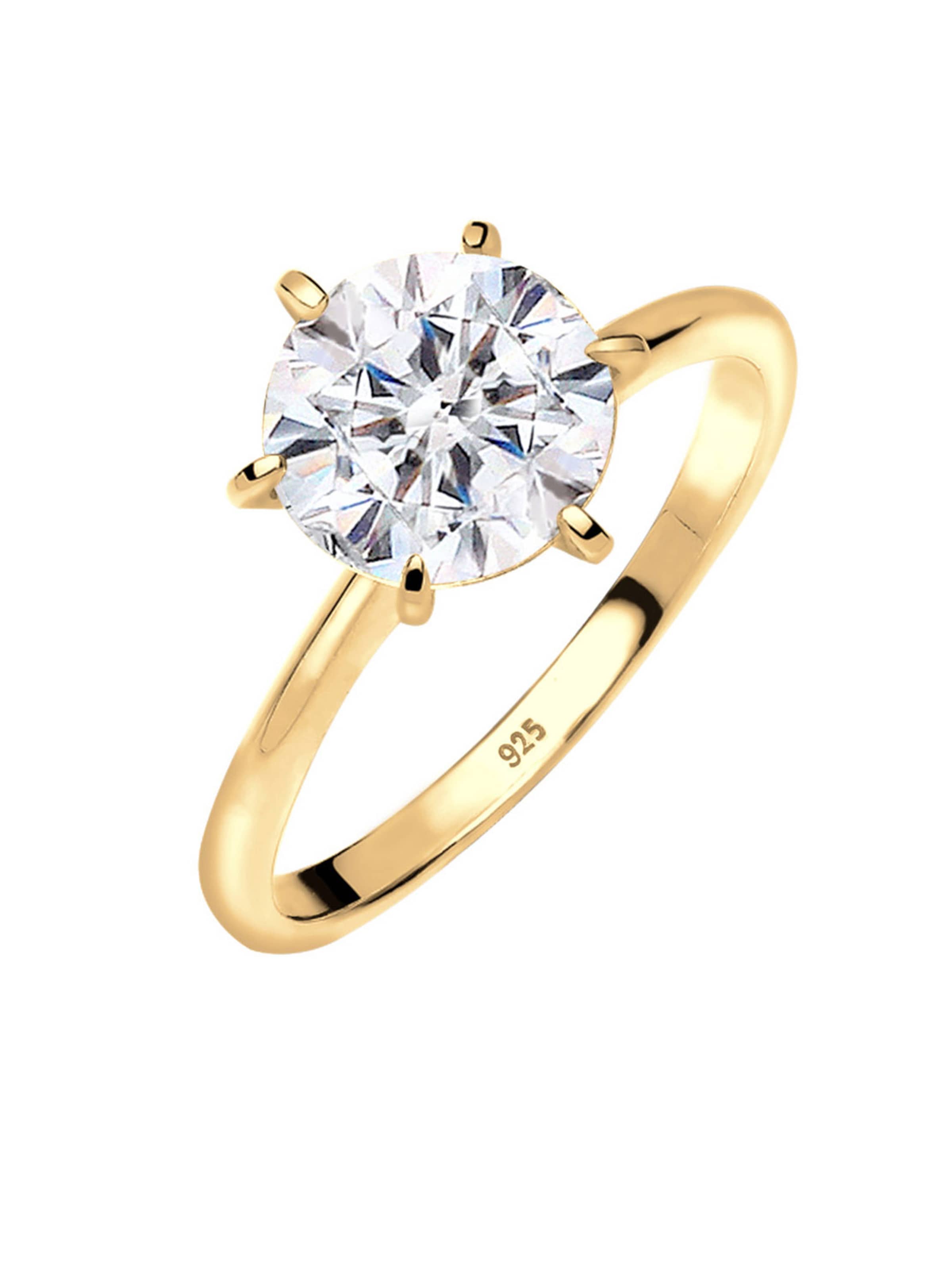 ELLI Ring in Gold: front