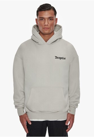 Dropsize - Sudadera en gris: frente