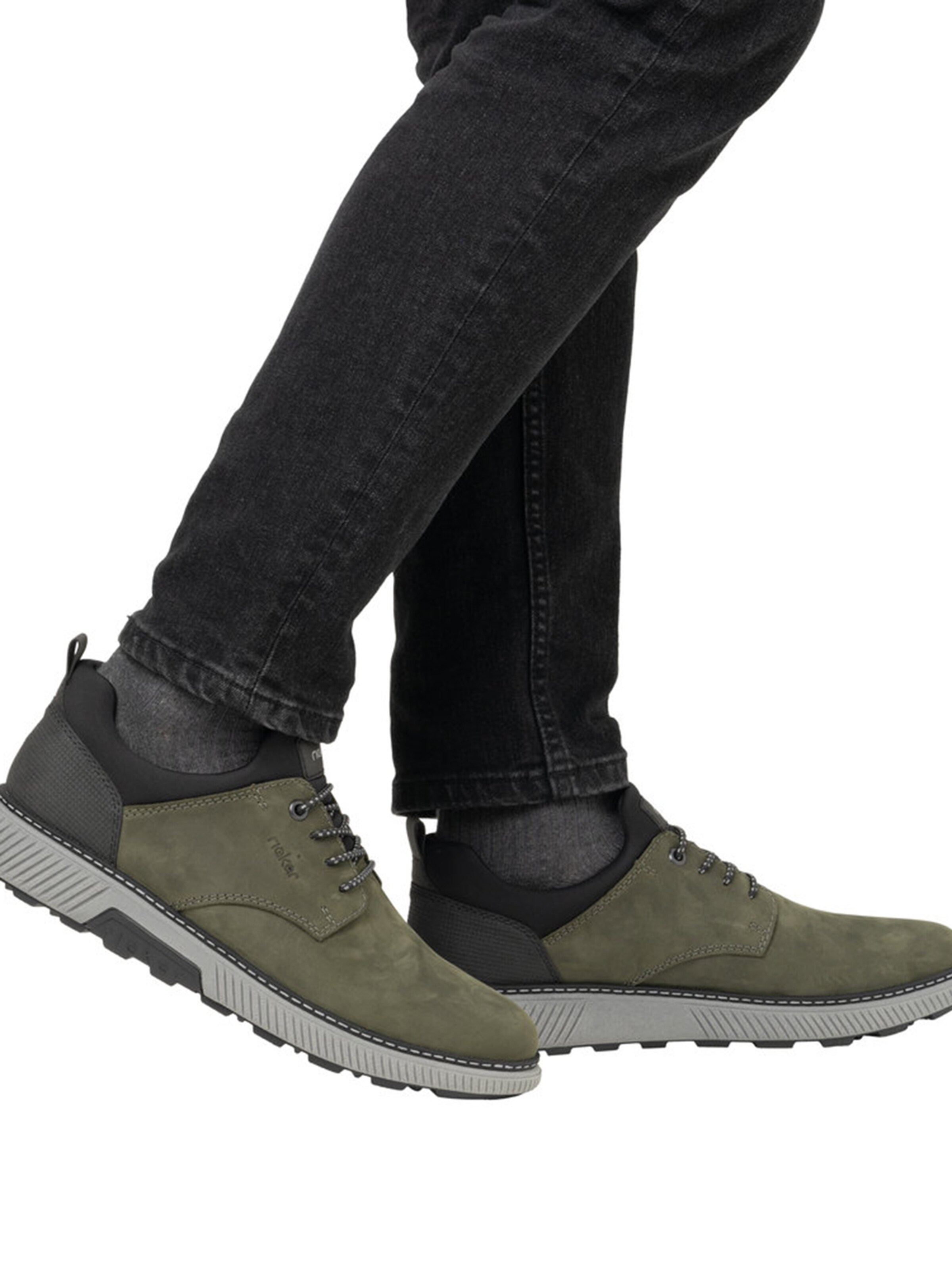 Rieker Σνίκερ χαμηλό σε πράσινο