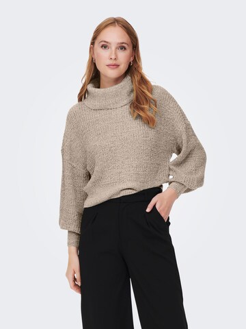 JDY Pullover 'Megan' in Grau: predná strana