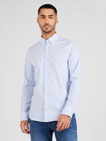 Regular fit Camicia di Tommy Hilfiger Tailored in blu: frontale