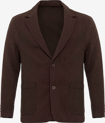 AntiochRegular Fit Sako - smeđa boja: prednji dio